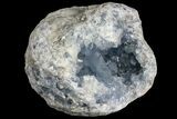 Sky Blue Celestine (Celestite) Geode - Large Crystals! #136279-2